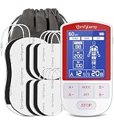 Comfytemp TENS Unit Muscle Stimulator for Pain Relief Therapy, TENS Machine with 20 Modes and DIY...
