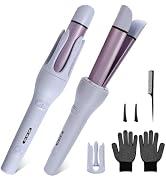 AraSyleon Automatic Hair Curler, Self-Rotating Curling Iron, Safe Timer for Hair Protection, 50 M...