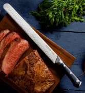 Cutluxe Slicing Carving Knife – 12" Brisket Knife, Meat Cutting and BBQ Knife – Artisan Series