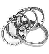 TISUR Titanium Side-Pushing Key Rings, Wisely Group Your Key, 3 Size Choices
