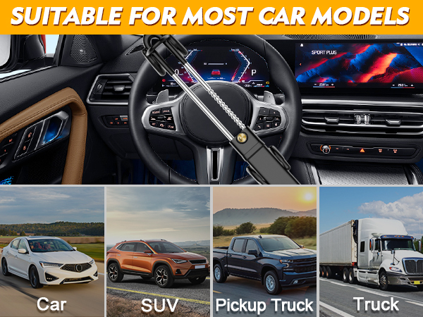 steering wheel locks anti theft steering locked for car steering wheel lock