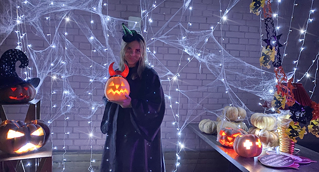 Halloween fairy curtain lights