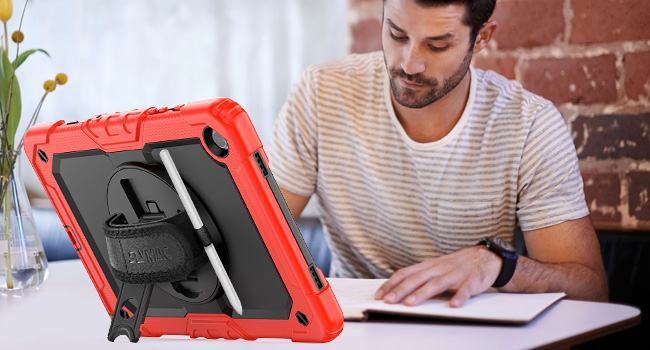 SEYMAC stock Samsung Galaxy Tab A11 Plus A9 Plus 11 inch 2026 2025, Full-Body Drop Protection Case