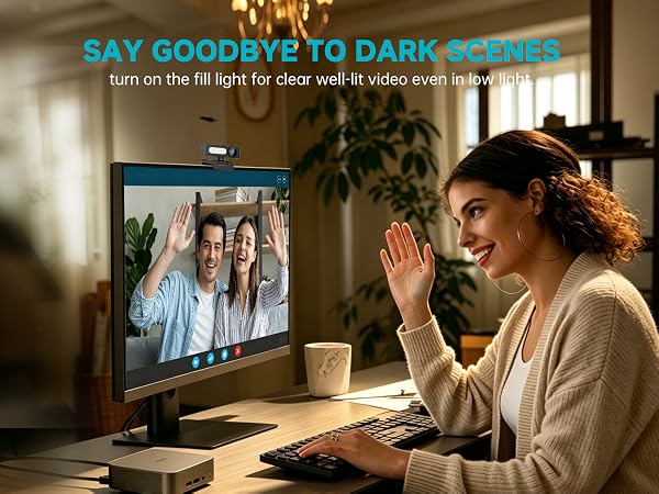 filllight webcam