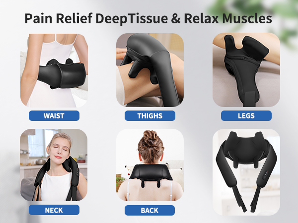 Cordless Neck Massager with Heat