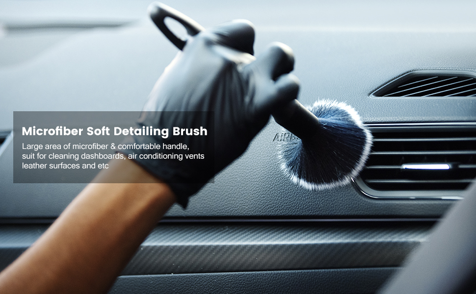 Car Interior Detailing Brushes