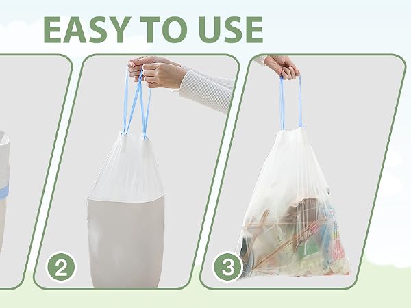 small trash bags bathroom
