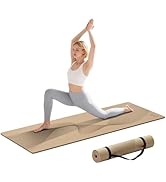 ILILI Yoga Mat, 72x25×0.3 Inch, Non-Slip, TPE Exercise Mat, Tear-Resistant, Fitness Yoga Mat with...