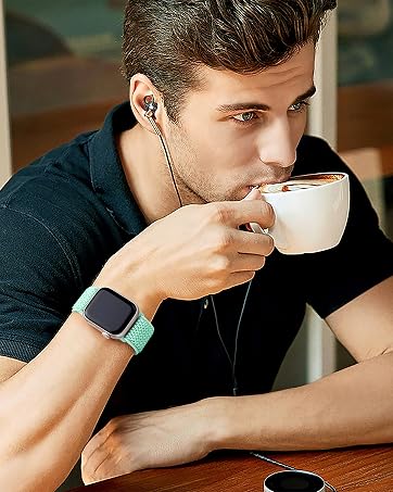 Maledan 10 Pack Compatible with Apple Watch Band 38mm 40mm 41mm 42mm 44mm 45mm 49mm Women Men