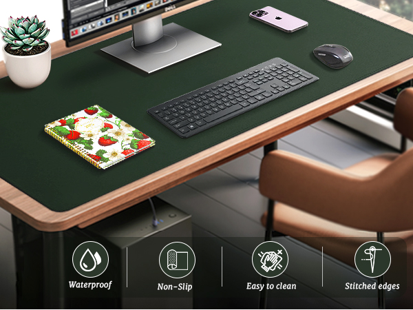 Leather Desk Pad Protector