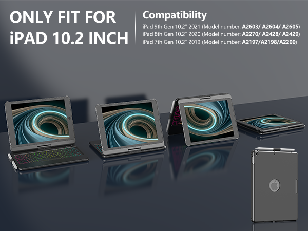 ipad 9th generation case with keyboard