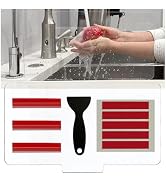 Sink Water Splash Guard Clear : AHA HOMEWARE (b - With Holder) - Keeps the Side of Your Sink Dry ...