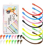 MOLDERP Kids Eyeglasses Straps - Eyeglass Strap Holder, Eyewear Retainer, Silicone Anti Slip Hold...