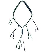 PSKOOK Duck Call Lanyard Paracord Hunting Goose Calls 12 Adjustable Loops Outdoor Predator Gear f...