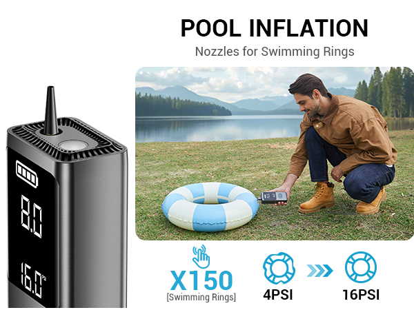 Tire Inflator Portable Air Compressor