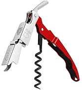 CORKAS Wine Key - Professional Handcrafted Heavy Duty Waiter Corkscrew, Compact Wine Opener with ...