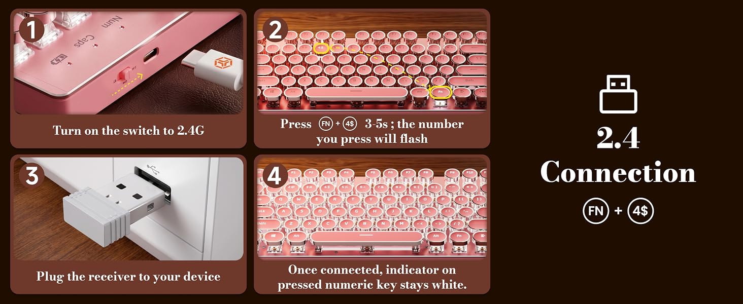 clear wireless mouse