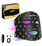 CONLWIN Red Light Therapy Mask for Face, 8 Modes Ultra Lightweight Red Light Mask with 850nm Near...