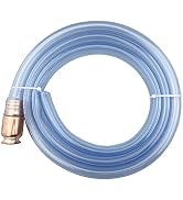 Darnassus Siphon Hose Pump, Manual Hand Fuel Transfer Pump for Gasoline Gas Oil Fuel Petrol Diese...