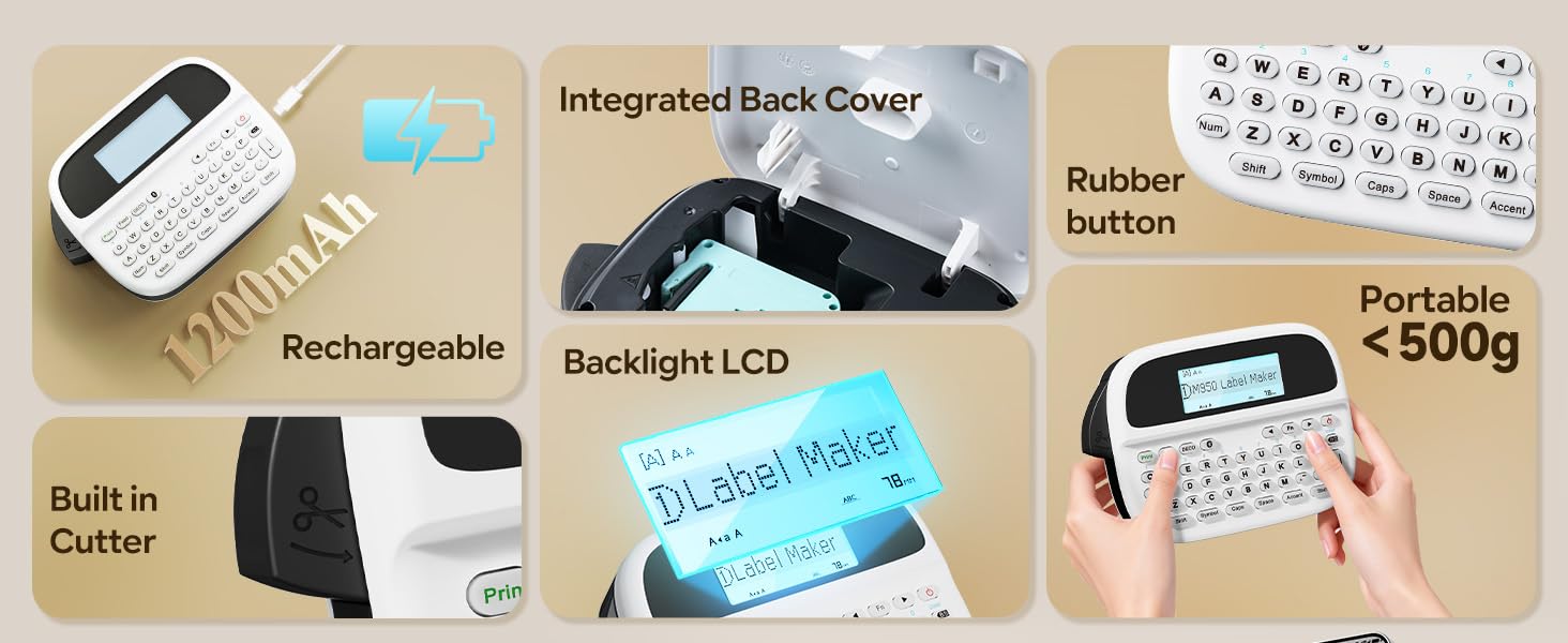 Replacement for brother label maker