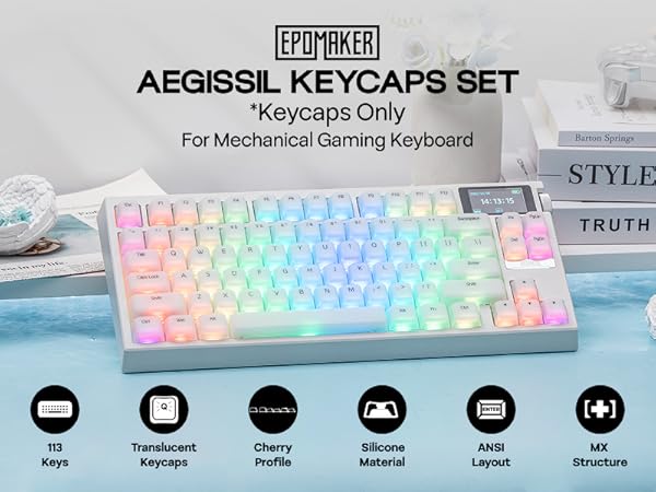 EPOMAKER AegisSil Keycaps