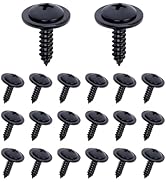 WZP 20PCS Automotive Screws, Bumper Cover Splash Shield Mud Guard Screw, Replace for 990114SE0000...