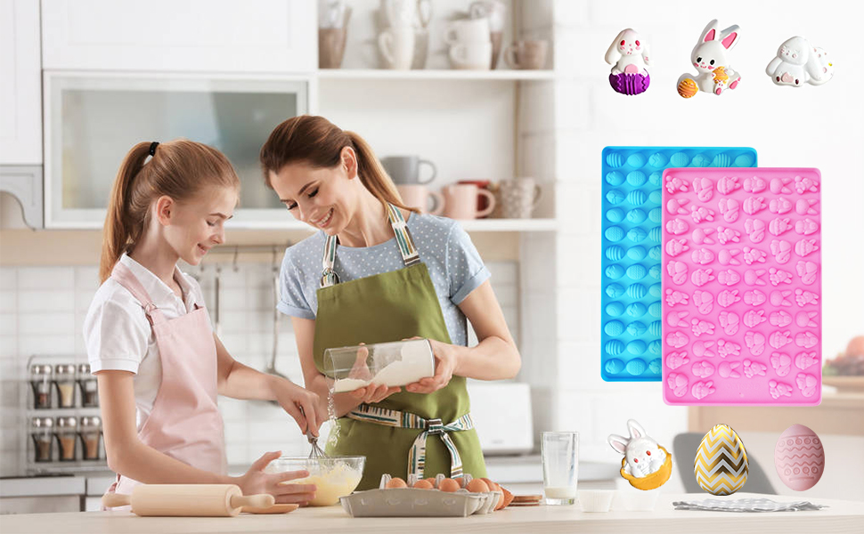 easter silicone molds