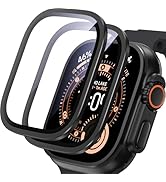 UniqueMe for 2 Pack Apple Watch Ultra 3 / Ultra 2 / Ultra 49mm Screen Protector - 9H+ Tempered Gl...