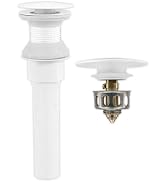 Rackickyer Bathroom Sink Drain,Drain Stopper Bathroom Sink Without Overflow,Pop Up Drain Assembly...
