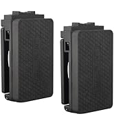 MUTUACTOR Magnetic Belt Clip Heav Duty, 2PCS Super Strong Tool Belt Tool Holster,Anti-Slip Rubber...