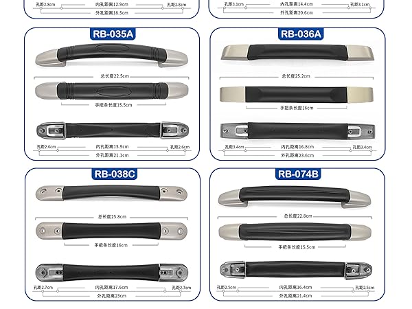 Black Luggage Handle Replacement