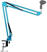 5 Core Mic Arm Adjustable Boom Microphone Stand Desk Mount Heavy Duty Brazo Para Microfono for Co...