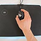 mojo vertical silent gaming mouse with directional joystick for gamers