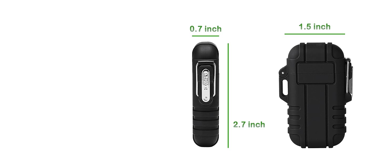 compact arc lighter and torch lighter