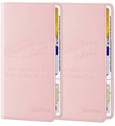 TILDOSAC 2Pack Leather Car Registration and Insurance Holder | Premium Car Document Organizer | ...