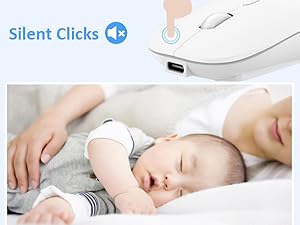 bluetooth mouse silent click