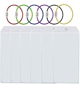AMUU Cruise Luggage Tags Carnival AMUU 6 Pack Large Tag Holders for Your Carnival Cruise Ship Lug...