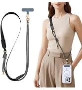 ZOYTONE Phone Lanyard Crossbody, Adjustable Anti Theft Phone Strap for ID Badge, Wallet, Earphone...