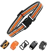 Replacement Strap for Shock Collar – 3/4" Wide Adjustable Nylon Band for Dog Training E Collar & ...