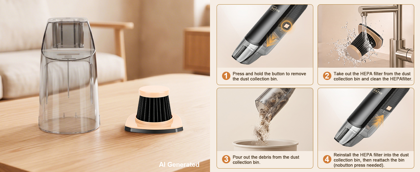 handheld cordless vacuum cleaner