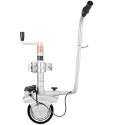 VEVOR Electric Trailer Dolly, 5500 lbs Towing Capacity, 380W 12V Motorized Jockey Wheel with 23 f...