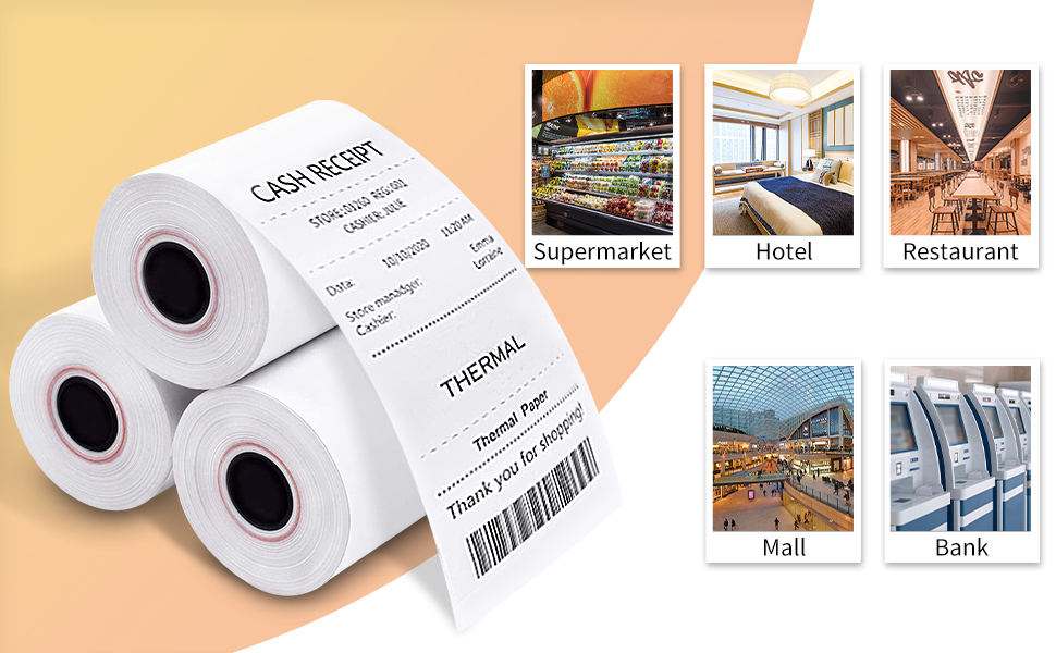 Thermal Paper Cash Register POS Receipt Paper