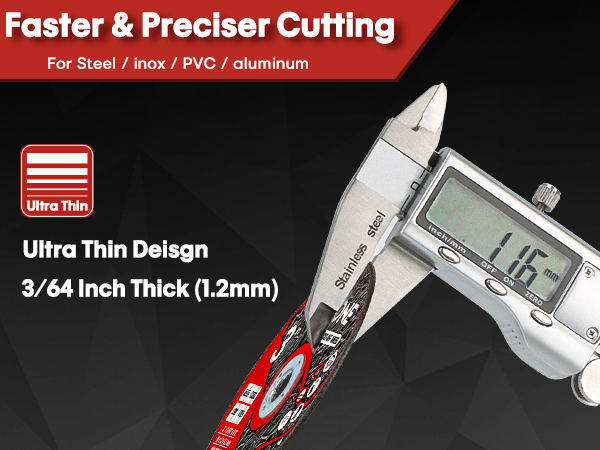 Faster&Preciser Cutting