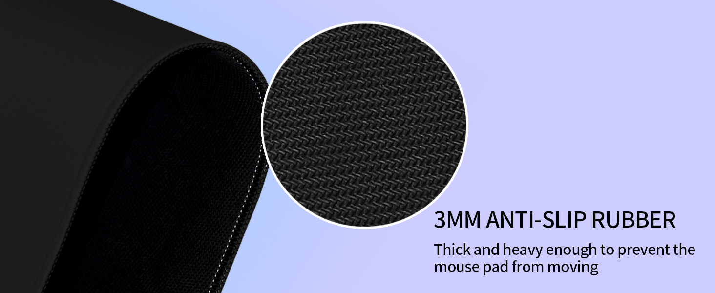 Non-slip desk mat