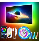 DTQJ LED Lights for TV 43-55 inch, 13.1 FT TV LED Backlight TV Lights Behind LED for TV Lighting,...