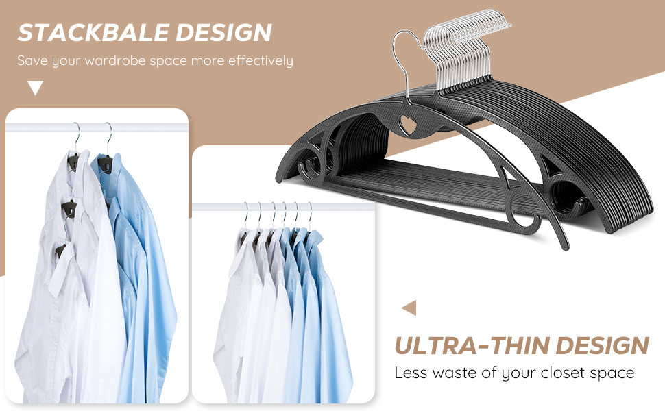 plastic hangers