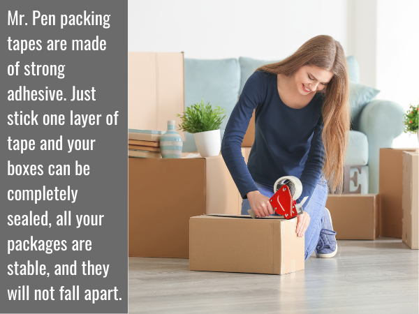 Tape with Dispenser, Packaging Tape, Tape Gun, Clear Packing Tape