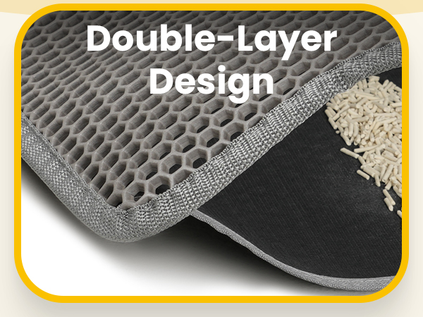 Cat litter mat litter trapping mat litter tray rug kitty litter mat