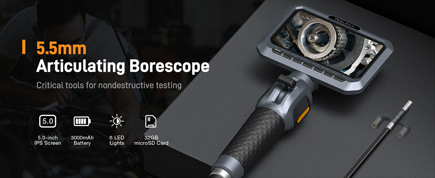 5.5mm Articulating Borescope