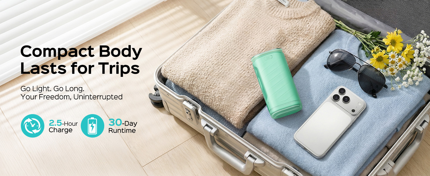 COSLUS T50 Portable Water Flosser for Travel